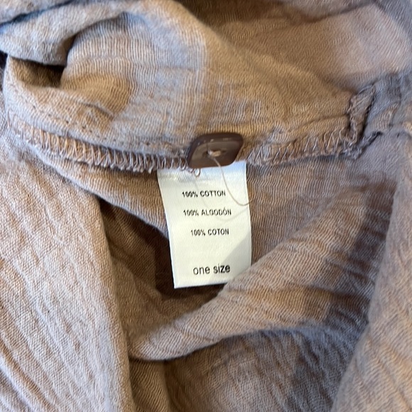 NWOT Rachel Pally Gauze Oversized Yara Shirt & Rami Pant SET, Tobacco - Picture 6 of 14